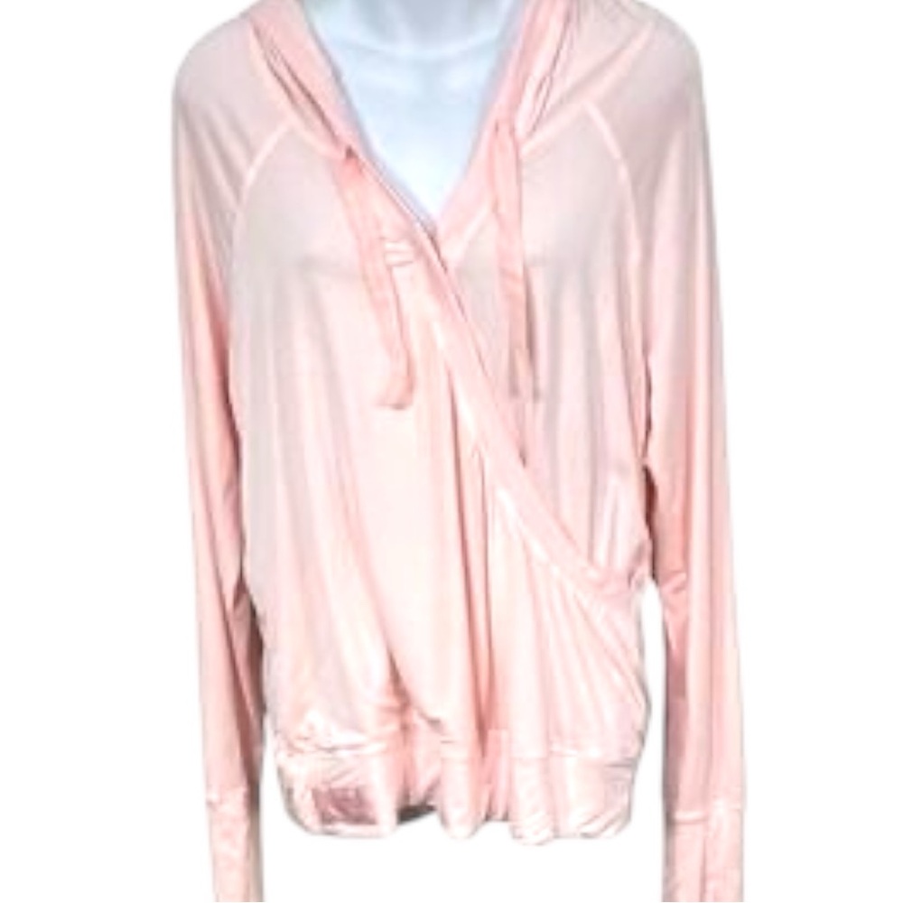 Faceplant Dreams Pink lightweight jacket long sleeve small